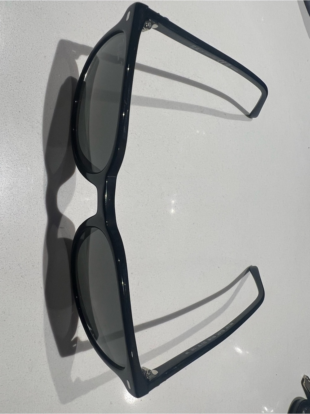 Ray-Ban Women's Black Frame Sunglasses with Gray Lenses